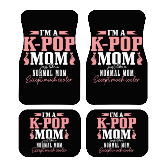 K-Pop Fan Gift Korean Pop Music Car Mats