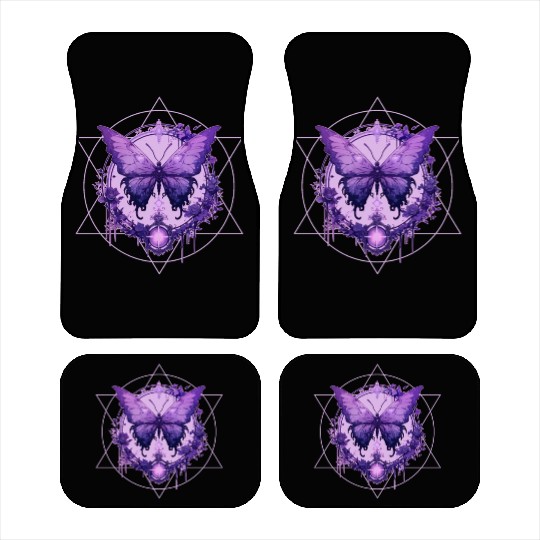 Enchanted Butterfly Witchcraft Fairycore Ethereal Car Mats