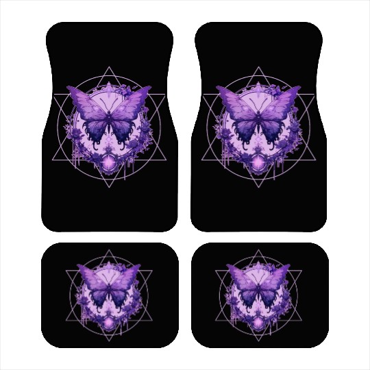 Enchanted Butterfly Witchcraft Fairycore Ethereal Car Mats