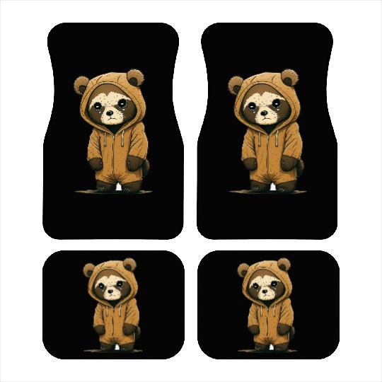 Teddy Bear Disguise Car Mats