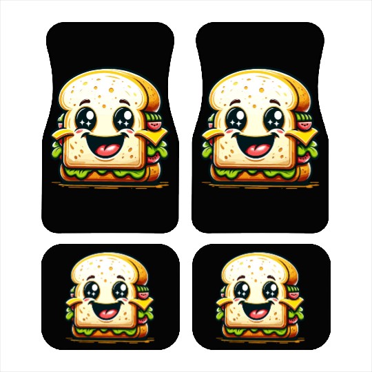 Laughing Sandwich – Lunchtime laughter Car Mats