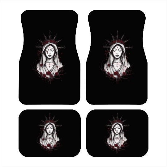 Mary The Blessed Virgin Car Mats