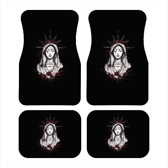 Mary The Blessed Virgin Car Mats