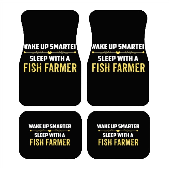 Wake Up Smarter Sleep With A FISH FARMER Car Mats