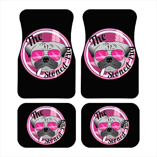 The Stoned Pug Car Mats