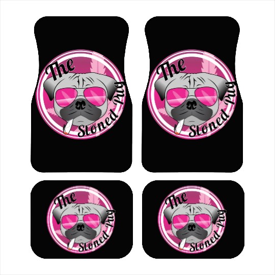 The Stoned Pug Car Mats