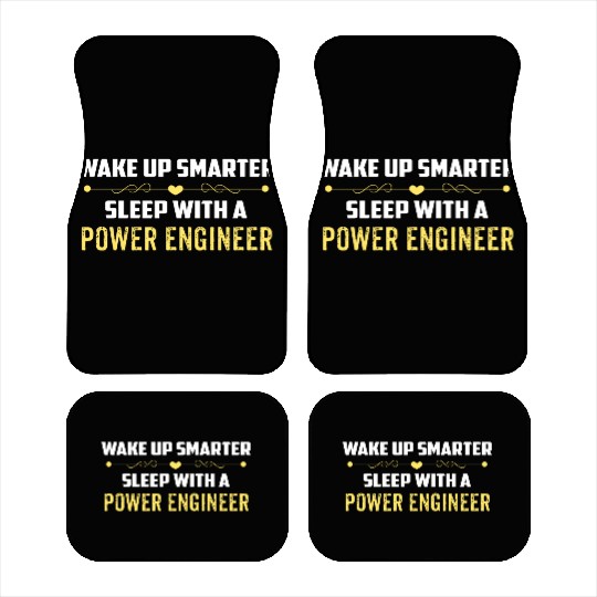 Wake Up Smarter Sleep With A POWER ENGINEER Car Mats