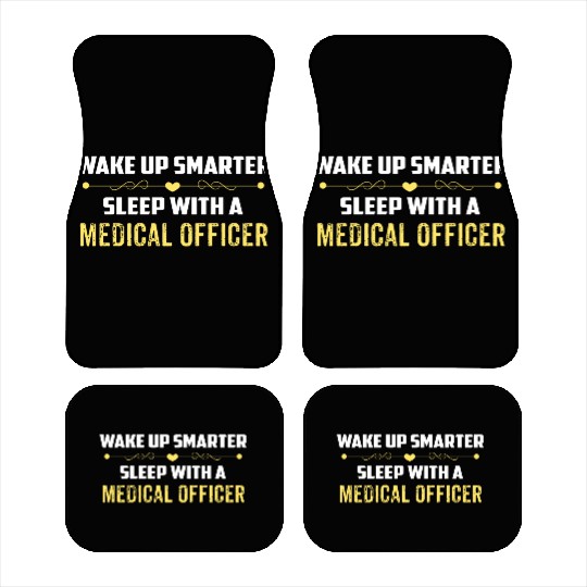 Wake Up Smarter Sleep With A MEDICAL OFFICER Car Mats