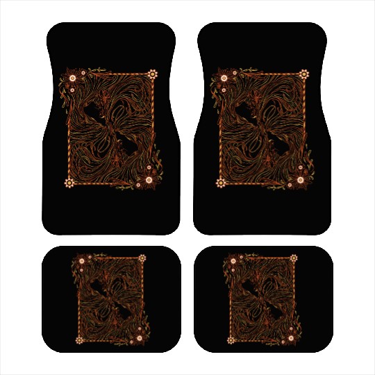 Gemini Steampunk Symmetry Car Mats