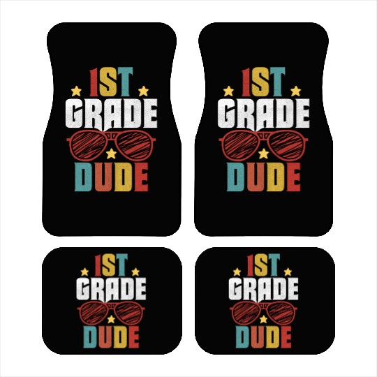 Kindergarten Teacher Funny Student 1st Graduation Car Mats