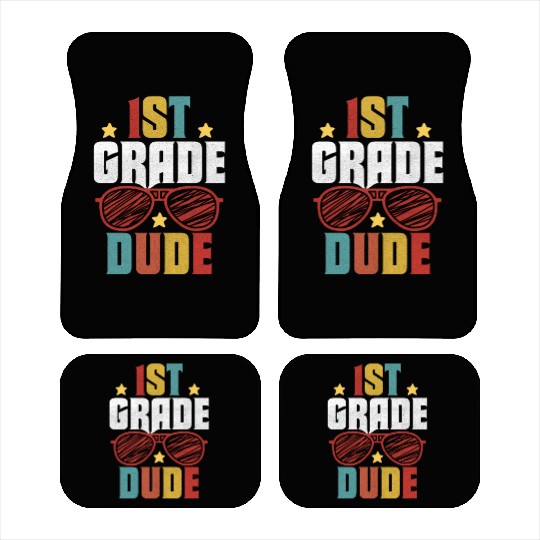 Kindergarten Teacher Funny Student 1st Graduation Car Mats