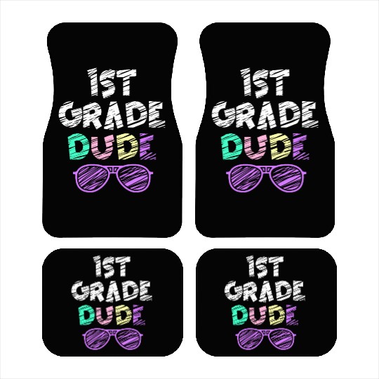 Kindergarten Teacher Funny Student 1st Graduation Car Mats