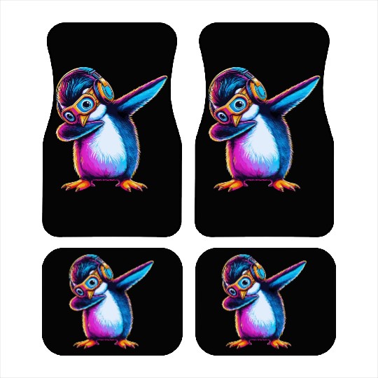 Dabbing Penguin - Hilarious Car Mats for Dab Enthusiast