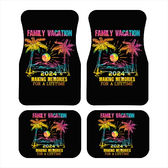 Family Vacation 2024 Making Memories Car Mats