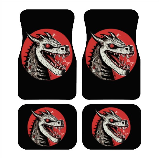 Unleash the Dragon: Limited Edition Streetwear Car Mats