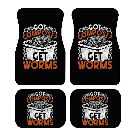 Worm Farming Got Compost? Get Worms Car Mats