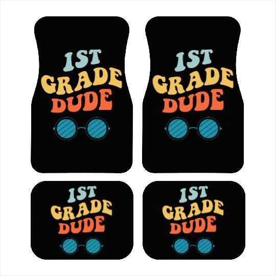 Kindergarten Teacher Funny Student 1st Graduation Car Mats