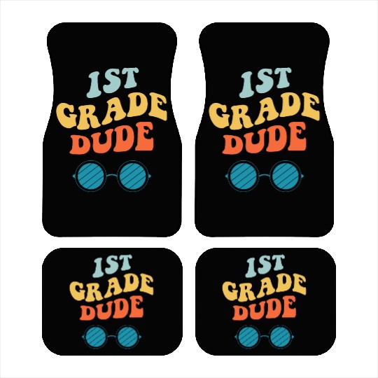 Kindergarten Teacher Funny Student 1st Graduation Car Mats