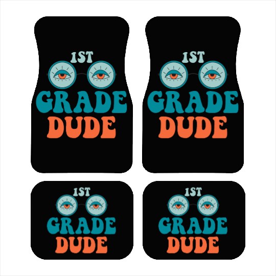 Kindergarten Teacher Funny Student 1st Graduation Car Mats