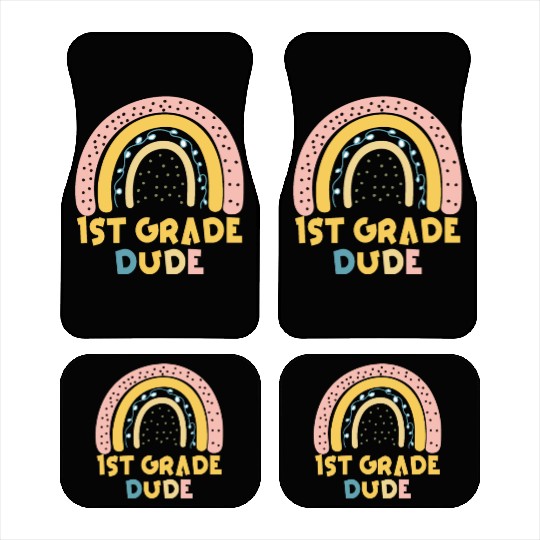 Kindergarten Teacher Funny Student 1st Graduation Car Mats