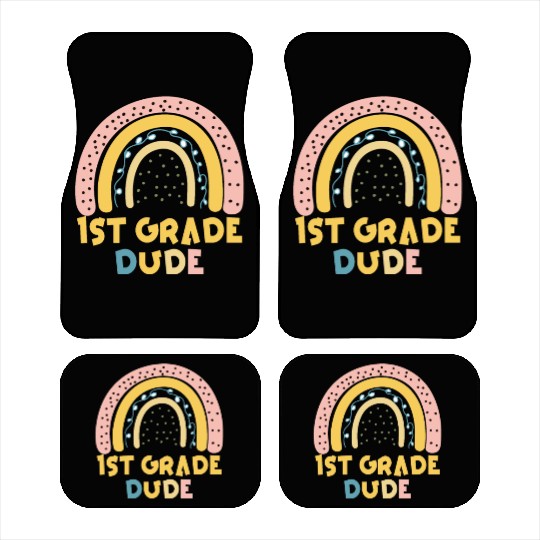 Kindergarten Teacher Funny Student 1st Graduation Car Mats