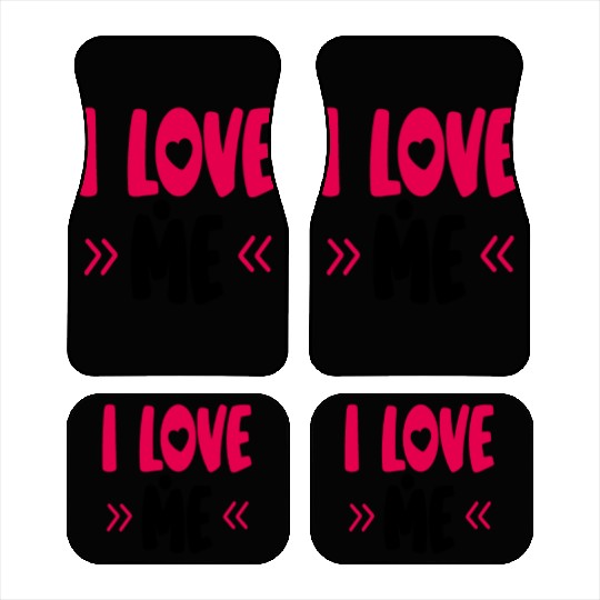 I Love Me Car Mats
