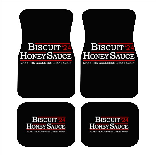 Biscuit and Honey Sauce 2024 Election Car Mats