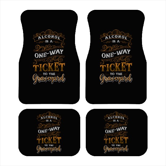 Beer Healthy Sanity New Start Car Mats