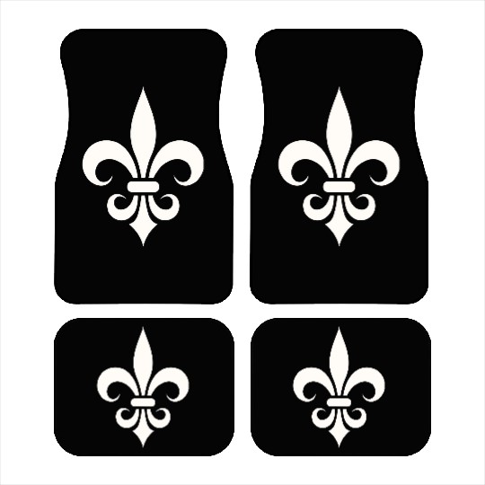 French Lily Simple Car Mats