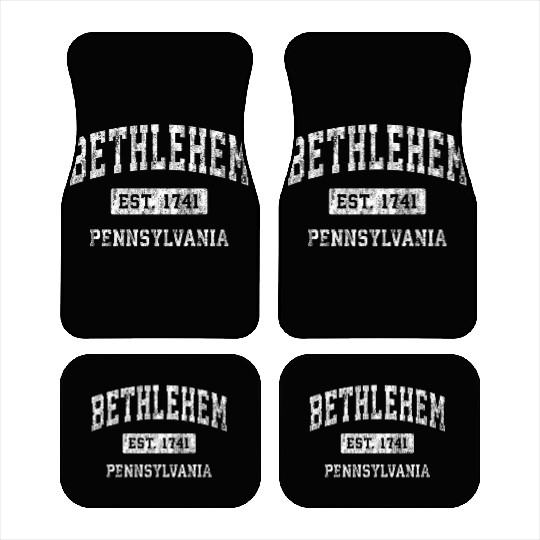 Bethlehem Pennsylvania Pa Established Sports Car Mats