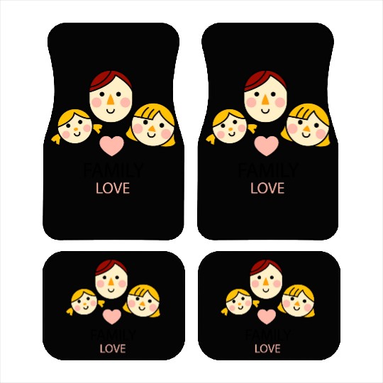 family love Car Mats