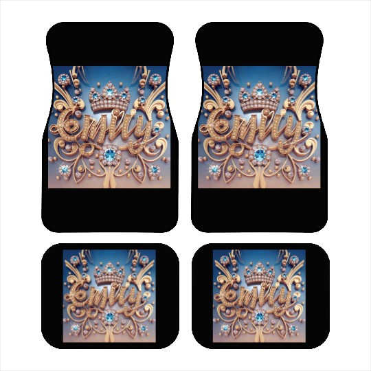 Emily With the crown Car Mats