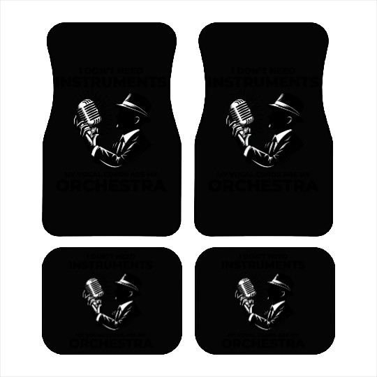 Beatboxing Culture Orchestra Musical Humor Beatbox Car Mats