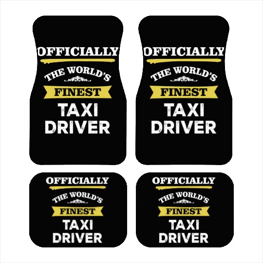The World's Finest Taxi Driver Car Mats
