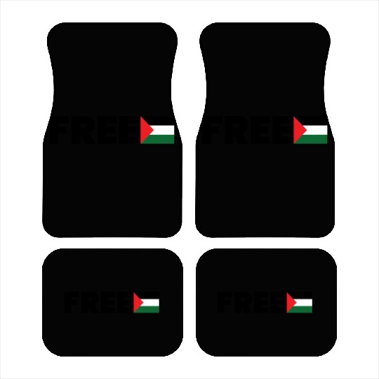 Free Palestine Car Mats