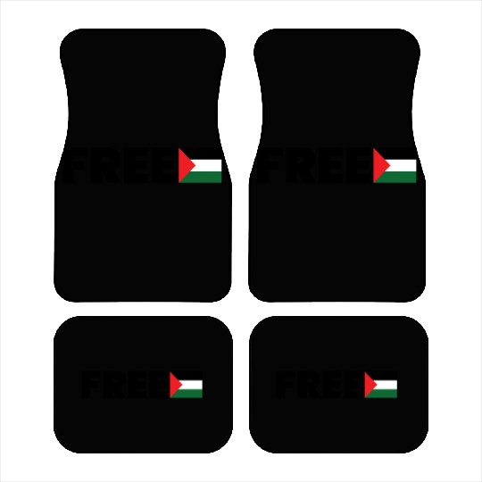 Free Palestine Car Mats
