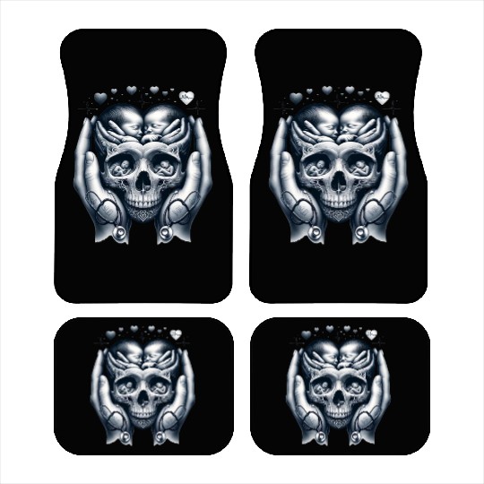 Embrace of Life Skull Car Mats NICU Mom Strength and