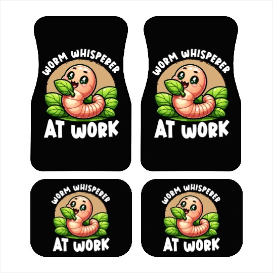 Worm Farming Earthworm Gardener Vermiculture Car Mats