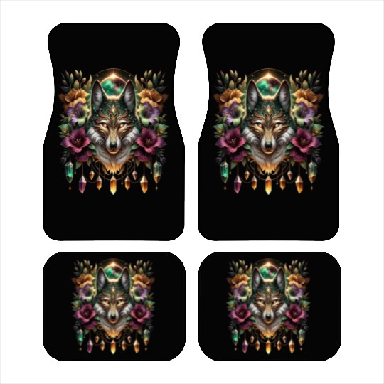 Celestial Canine Enchantment Car Mats