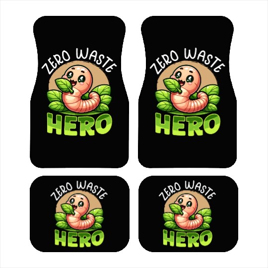 Worm Farming Earthworm Gardener Vermiculture Car Mats