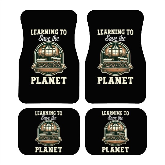 Worm Farming Earthworm Gardener Vermiculture Car Mats