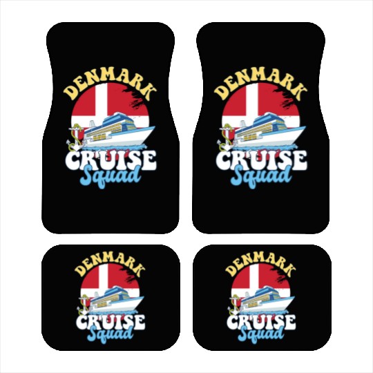 Denmark Cruise Squad Family Vacation Trip Car Mats