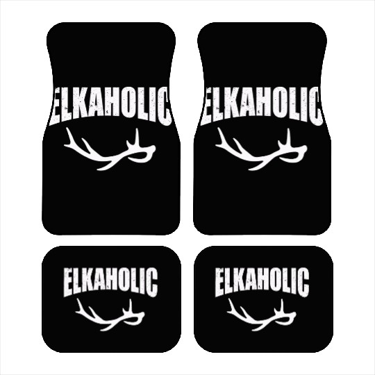 Elk Hunting Elkaholic Hunters Car Mats