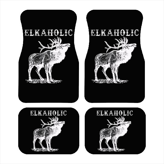 Elk Hunting Elkaholic Hunters Car Mats
