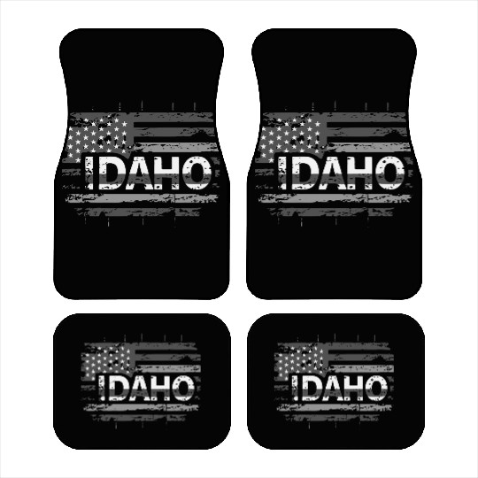 Gem State Glory IDAHO STATE Car Mats
