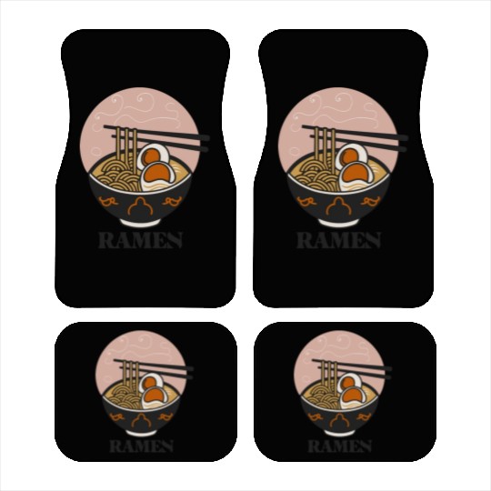 Ramen Noodles Design Car Mats