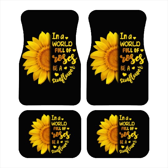 SUNFLOWER Car Mats