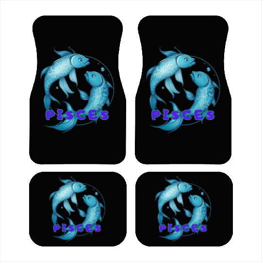Pisces Horoscope Car Mats