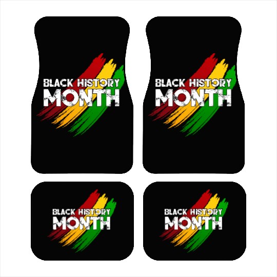 Black History Month, African American Leaders Car Mats