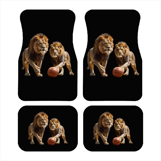 Basketball lion player Car Mats